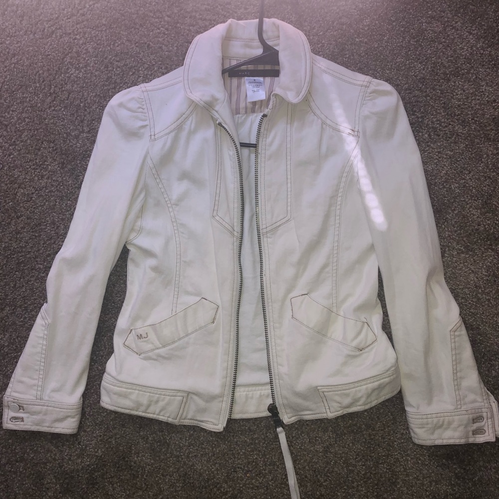 Marc Jacobs White Denim Jacket